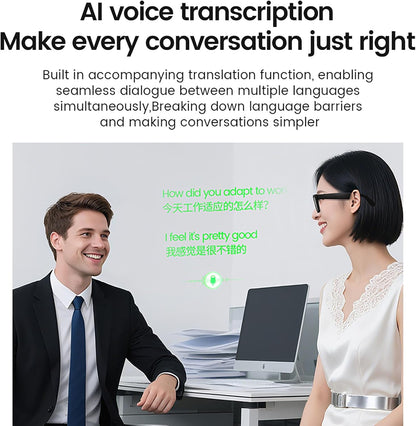 Lusby® AI Camera Glasses