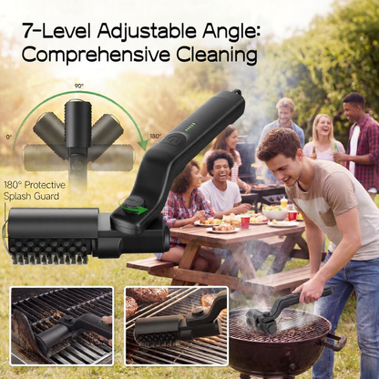 Lusby® Electric BBQ Grill Brush