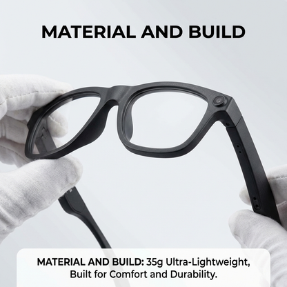 Lusby® AI Camera Glasses