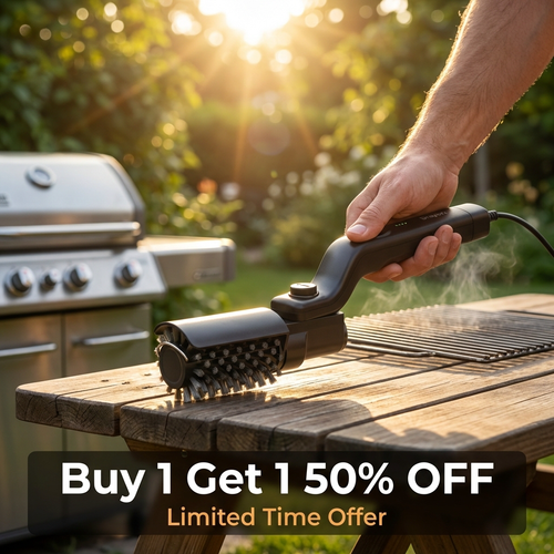 Lusby® Electric BBQ Grill Brush