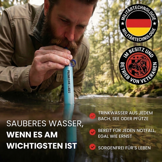 HYDRA-X1 Emergency Water Filter Straw